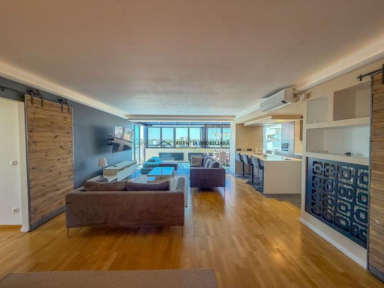 Apartament cu 3 camere decomandat, mobilat în Băneasa