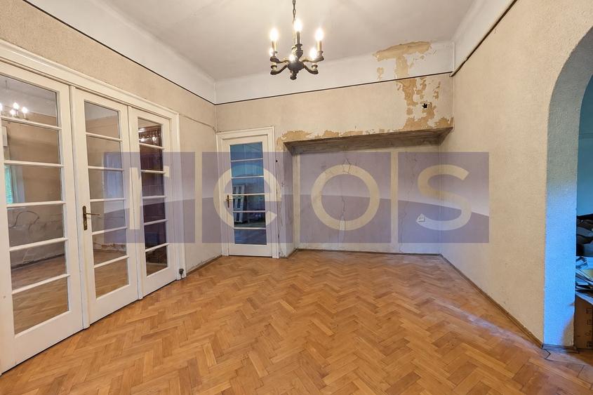 Apartament cu 3 camere semidecomandat în Dorobanți