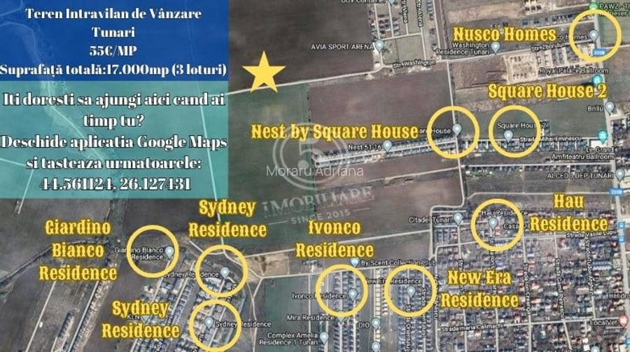 Tunari- teren de vanzare- Ideal Dezvoltare Imobiliara