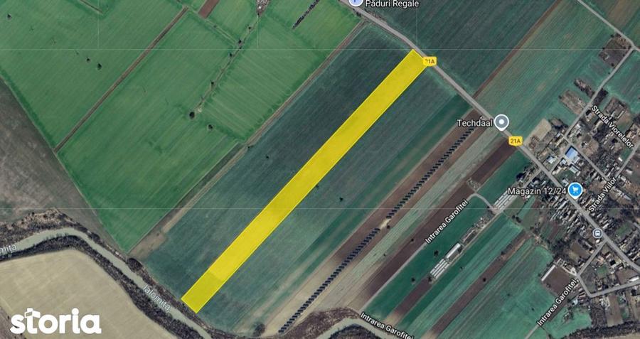 Teren de 15008 mp, în Nuci