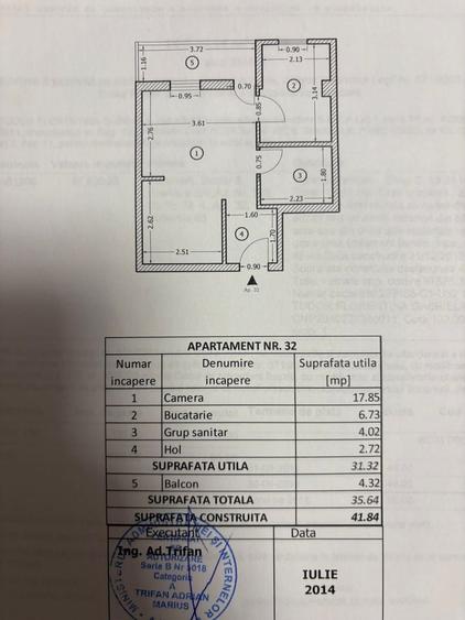 Garsonieră semidecomandată în Sălaj