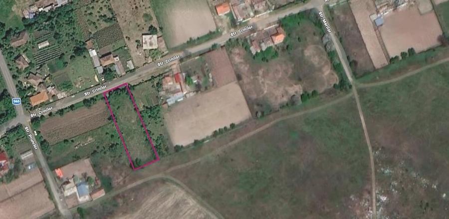 Teren de 1700 mp, în Vrancea