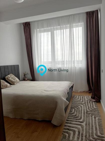 Apartament cu 3 camere semidecomandat, mobilat în Tunari