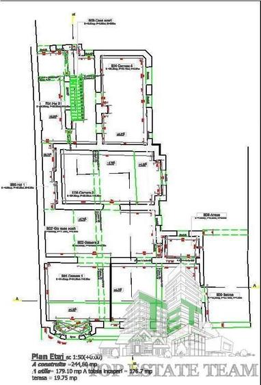 Vanzare vila interbelica reconsolidata si renovata in zona Armeneasca - 12