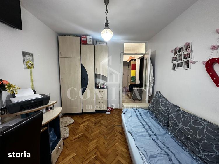 Apartament cu 4 camere decomandat, mobilat în Mărăști
