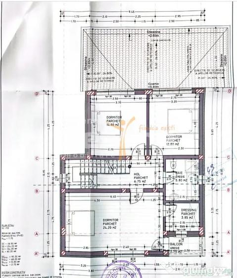 Casă cu 4 camere cu Teren 394 Mp în Miroslava