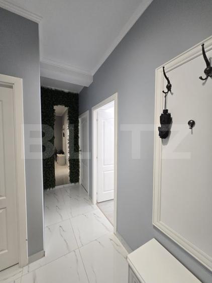 Apartament cu 3 camere decomandat, mobilat în Lunca Cetățuii