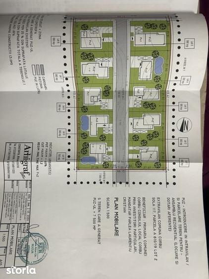Teren de 590 mp, în Corbu