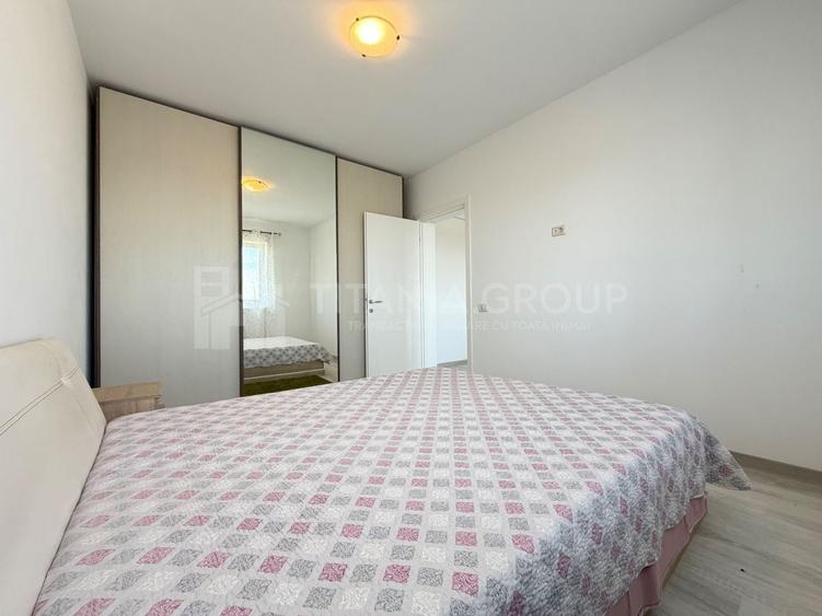 Apartament cu 2 camere semidecomandat, mobilat în Periferie