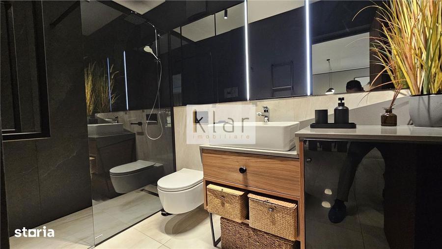 Apartament cu 2 camere semidecomandat, mobilat în Între Lacuri
