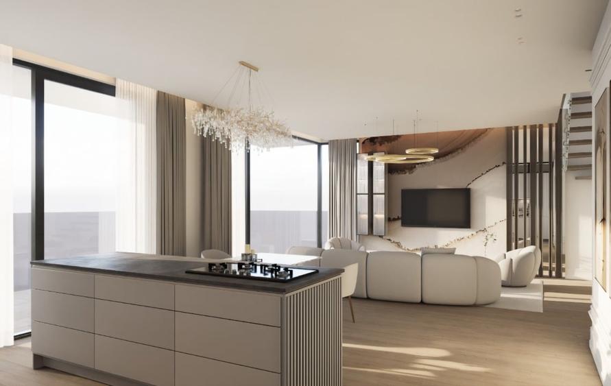 Casă individuală cu 5 camere cu Teren 440 Mp în Central