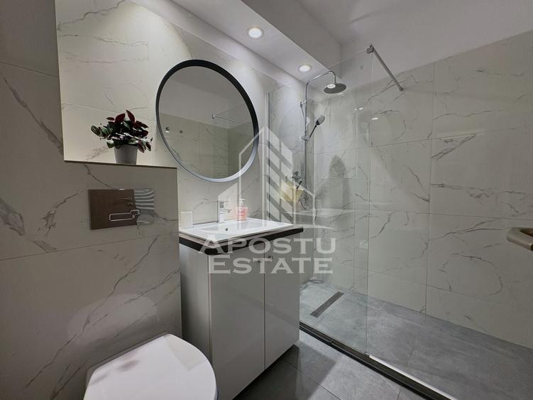 Apartament cu 2 camere semidecomandat, mobilat în Elisabetin