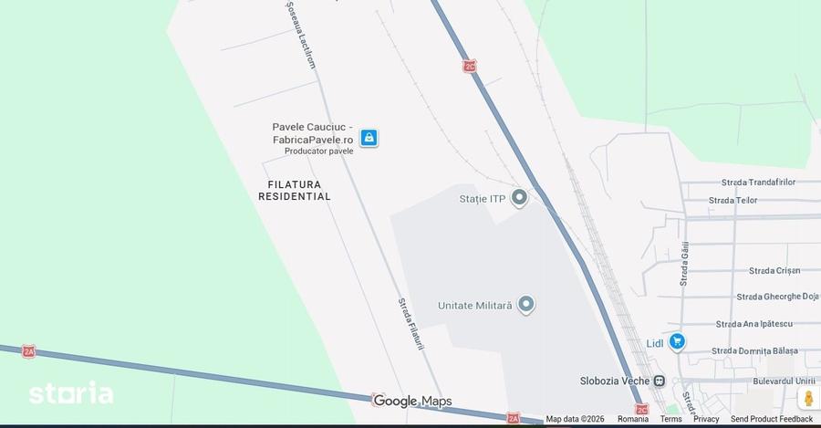 Teren de 5000 mp, în Central
