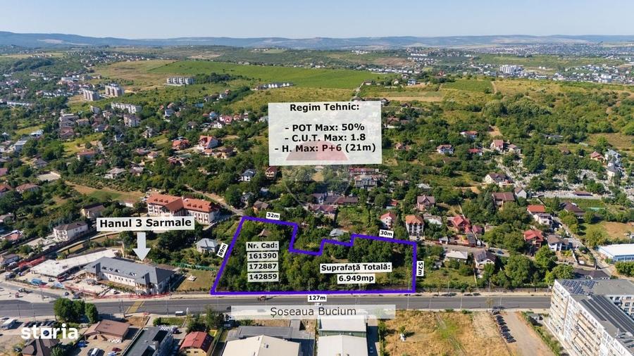 Spațiu comercial, în Bucium