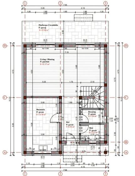 Casă cu 3 camere cu Teren 400 Mp în Central