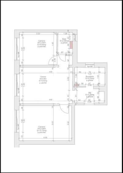 Apartament 3 camere manastur - 2