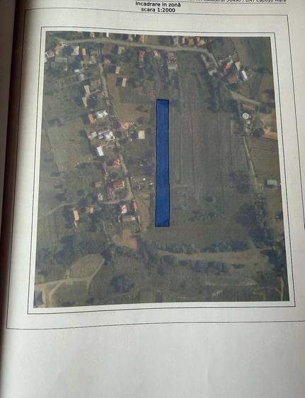 Teren de 3574 mp, în Dângău Mic
