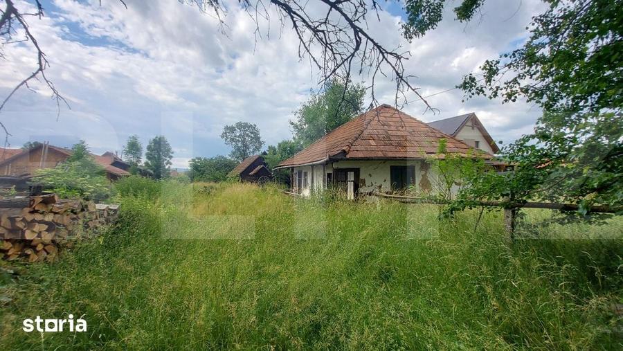 Casă cu 2 camere cu Teren 860 Mp în Ghidfalău