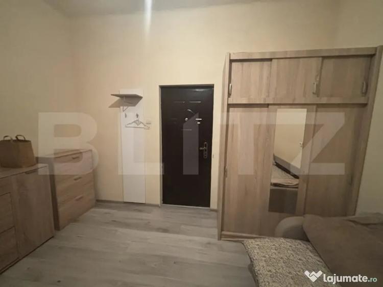 Garsonieră decomandată, mobilată în Central