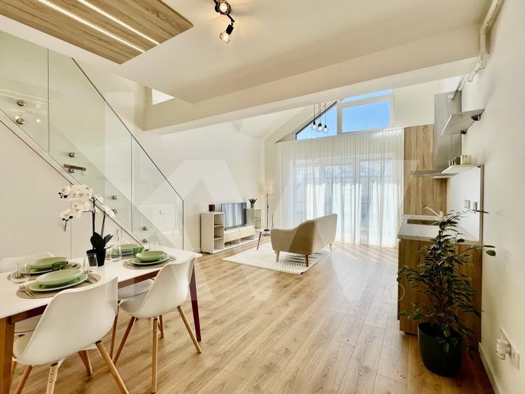 Apartament cu 2 camere semidecomandat în Cristian
