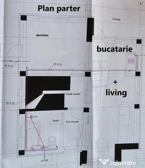 Casa constructie la rosu 2018 ---Bca in NICULITEL - 11
