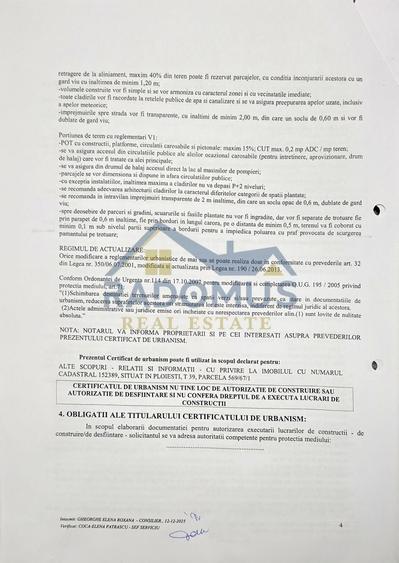 Teren Construcții intravilan de 4820 mp, în B-dul București