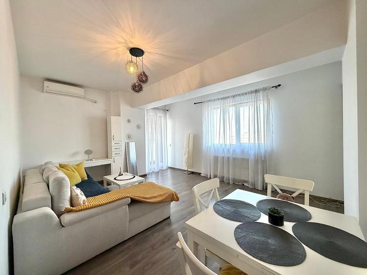 Apartament cu 2 camere semidecomandat în Mihai Bravu