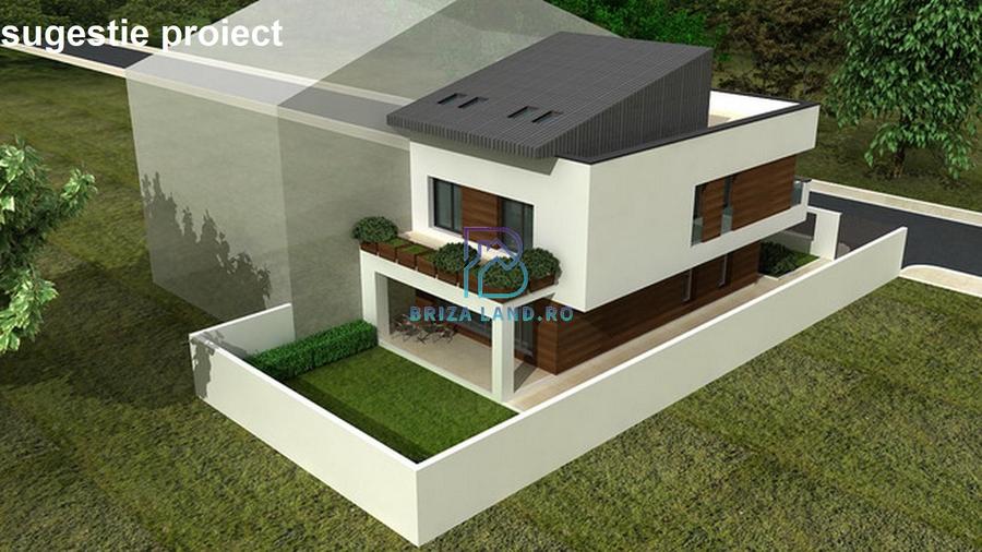Bucurestii Noi, zona AFICity, teren 360mp, deschidere 12m. - 2