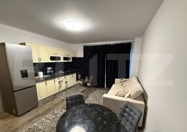 Apartament cu 2 camere semidecomandat, mobilat în Moara de Vânt