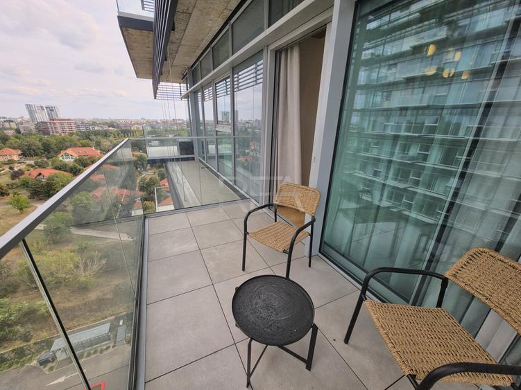 Apartament cu 2 camere semidecomandat, mobilat în Floreasca
