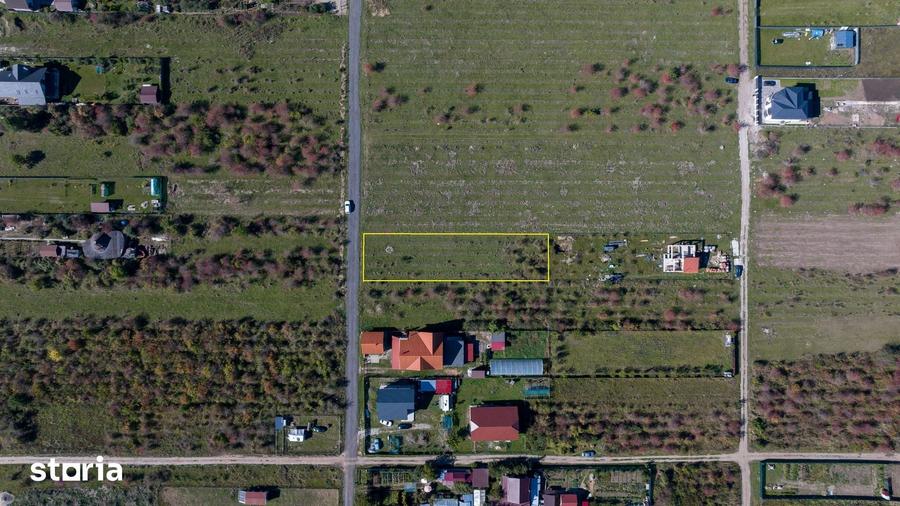 Teren de 1296 mp, în Sânpetru