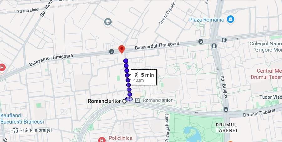 3 camere Drumul Taberei - Romancierilor | 5 min Metrou | 2 balcoane - 2