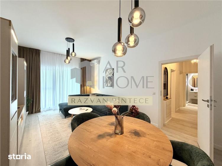 Apartament cu 2 camere, mobilat în Nord