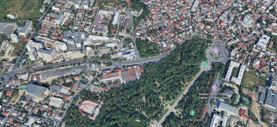 Teren Construcții intravilan de 17000 mp, în Parcul Carol