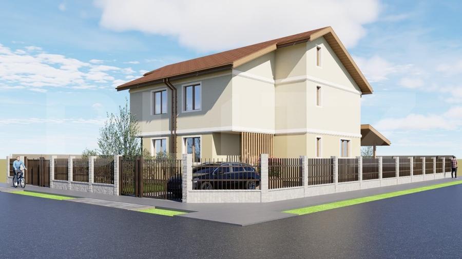Duplex cu 4 camere cu Canalizare în Ghiroda