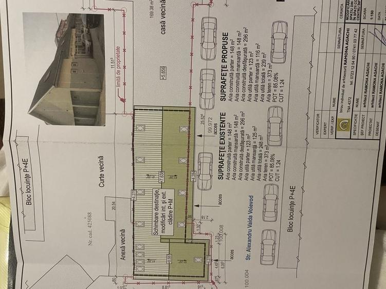 Casă cu 4 camere în Complex Studențesc