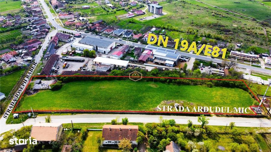 Teren de 12180 mp, în Burdea