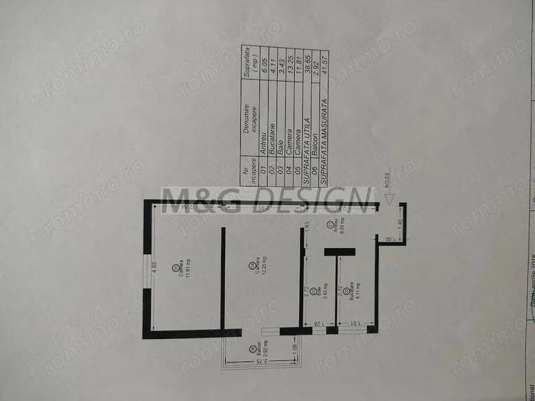 Apartament 2 camere Sagului etaj 2 cu centrala - 9