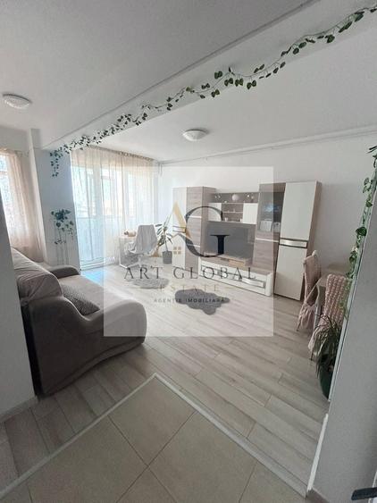 Apartament cu 2 camere semidecomandat, mobilat în Militari