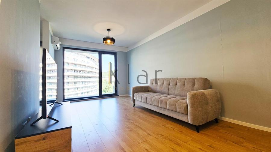 Apartament cu 2 camere semidecomandat, mobilat în Plopilor
