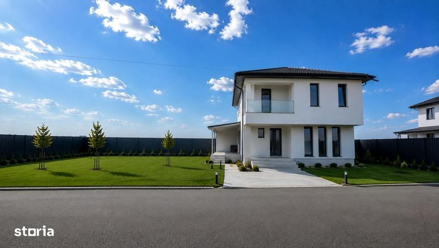 Casă cu 4 camere în Domnești