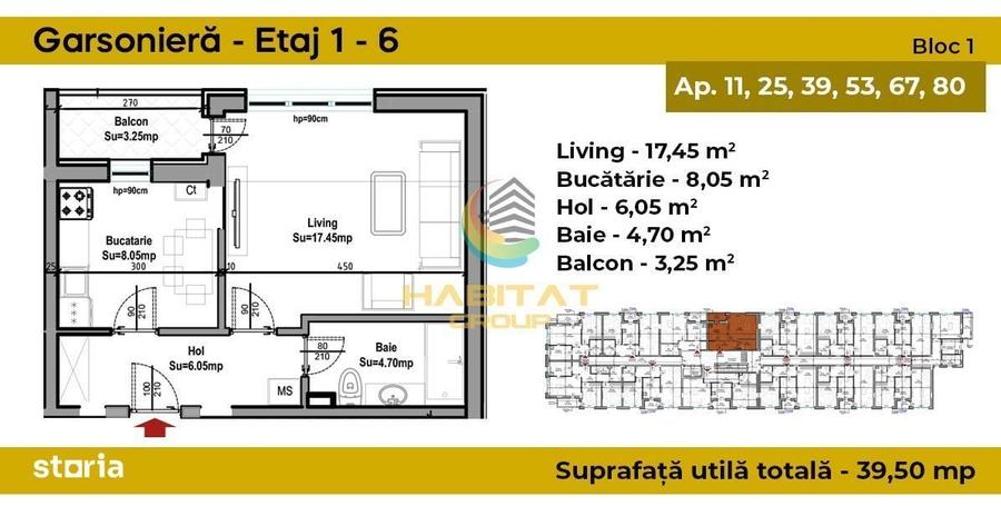 Garsoniera Bloc Nou | Comision 0%! - 1