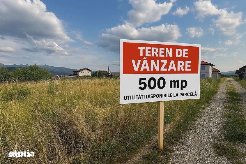 Teren de 500 mp, în Cristian