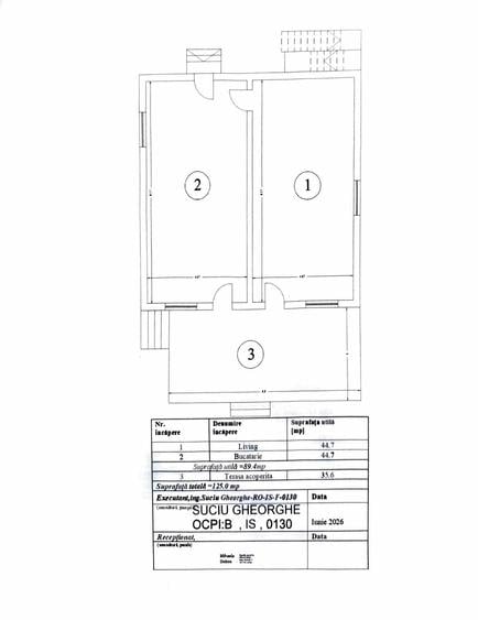 Casa 215mp, P+M, teren 2500mp, la strada, Dumesti - 1