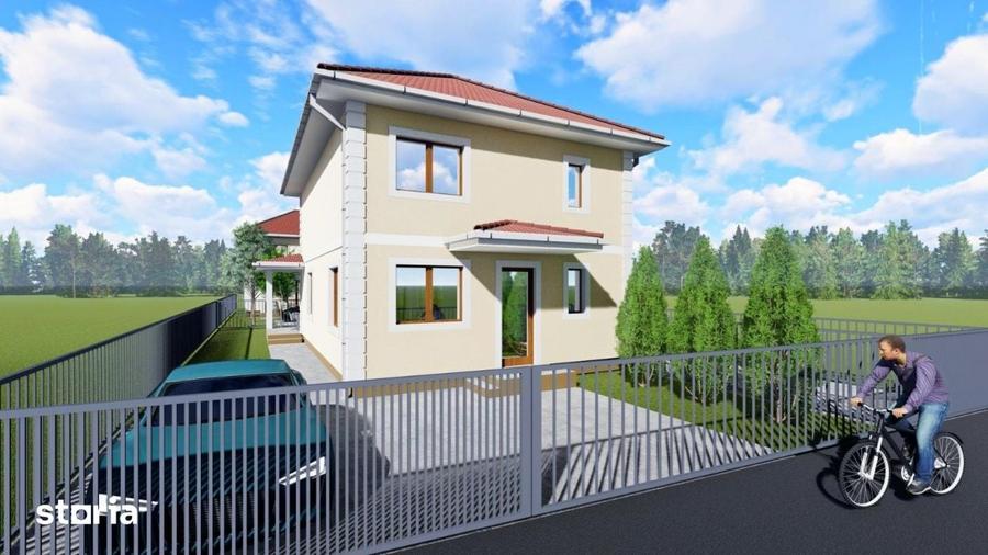 Casă cu Teren 323 Mp în Gușterița