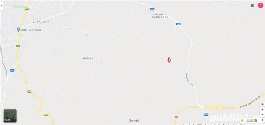 Teren de 4039 mp, în Borhanci