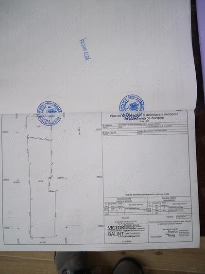 Teren de 3000 mp, în Central