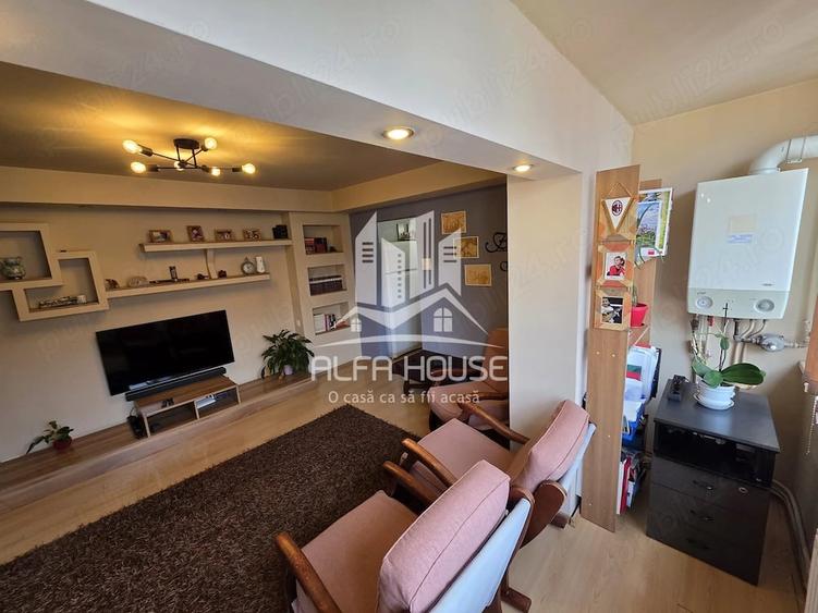 Apartament cu 3 camere semidecomandat în Govândari
