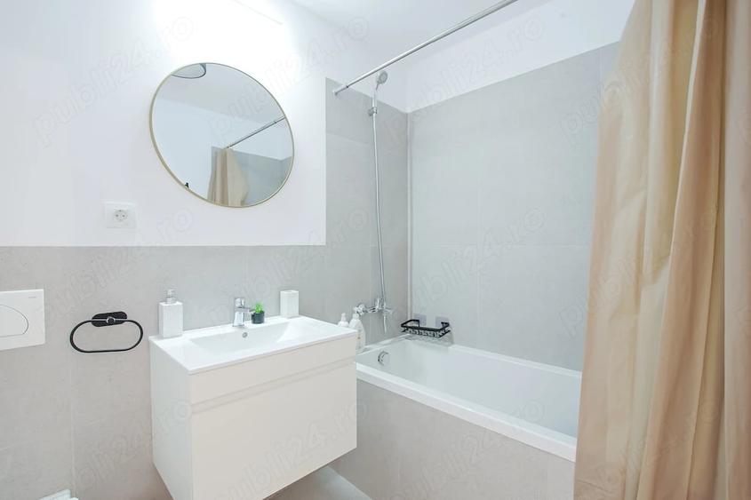 Apartament cu 2 camere semidecomandat, mobilat în Tudor Vladimirescu