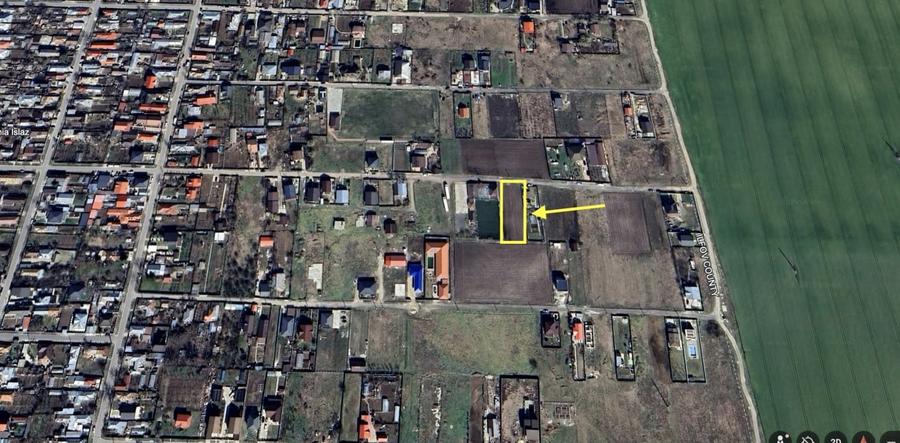Teren Construcții intravilan de 1410 mp, în Brănești